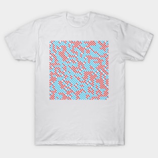 Impossible Blue/Green Maze T-Shirt